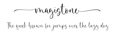 Magistone by Sronstudio — Script Handwritten Font — thumbnail 1