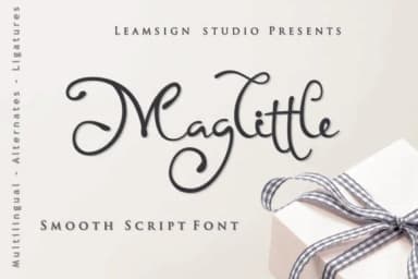 Maglittle Font by leamsign — Script Handwritten Font — thumbnail 1