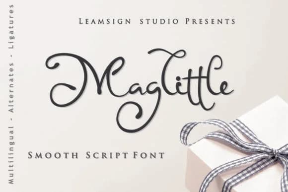 Maglittle Font by leamsign — Script Handwritten Font