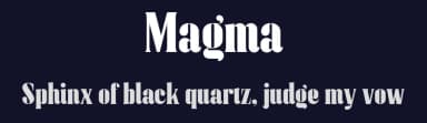 Magma by surotype — Serif Font — thumbnail 2