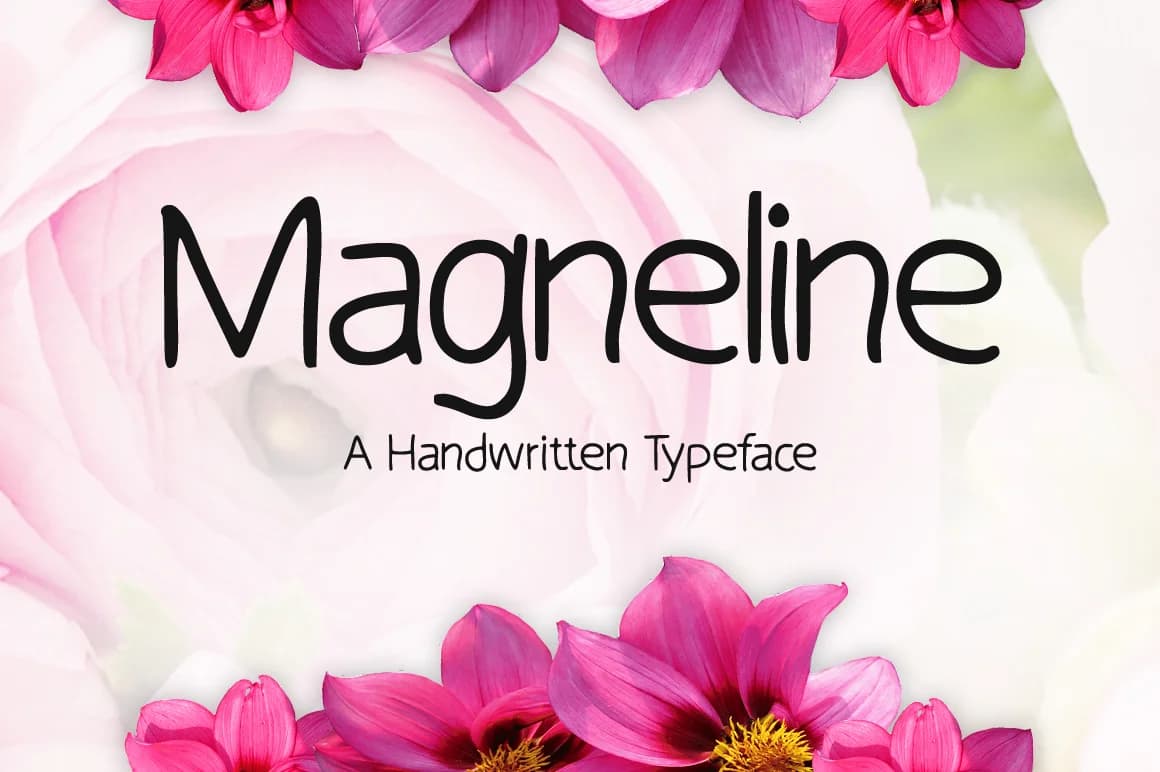 Magneline Font by Creative Fabrica Fonts — Script Handwritten Font