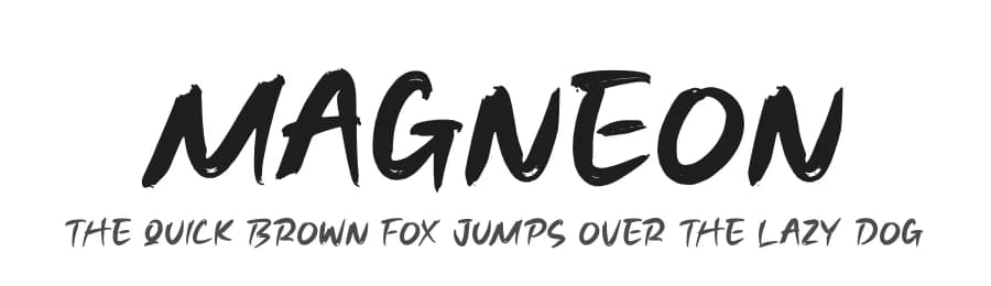 Magneon by Perspectype Studio - Letterena.com — Script Handwritten Font