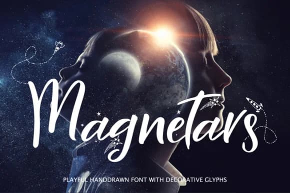Magnetars Font by tregubova.jul — Script Handwritten Font — preview 1