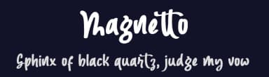 Magnetto by Atj — Script Handwritten Font — thumbnail 2