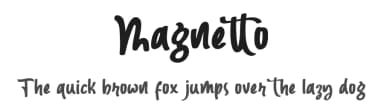 Magnetto by Atj — Script Handwritten Font — thumbnail 1