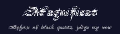 Magnificat by Flanker — Script Handwritten Font — thumbnail 2