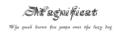 Magnificat by Flanker — Script Handwritten Font — thumbnail 1