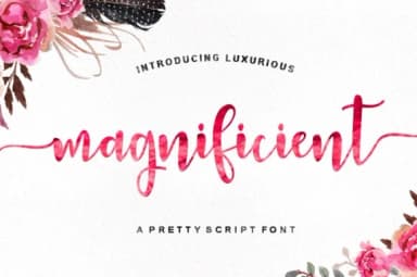 Magnificient Font by Youngtype — Script Handwritten Font — thumbnail 1