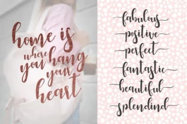 Magnificient Font by Youngtype — Script Handwritten Font — thumbnail 4