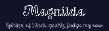 Magnilda by Misti's Fonts — Script Handwritten Font — thumbnail 2