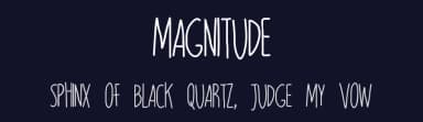 Magnitude by Geronimo Font Studios — Script Handwritten Font — thumbnail 2