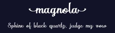 Magnola by Katario Studio — Script Handwritten Font — thumbnail 2