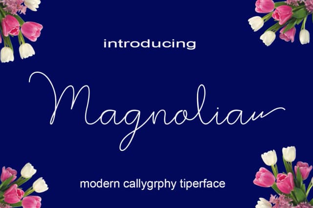 Magnolia Font by saidi studio — Script Handwritten Font