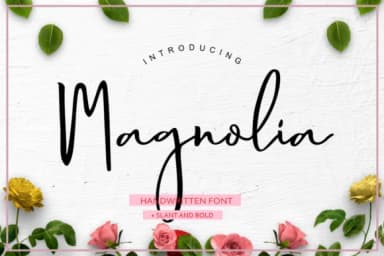 Magnolia Hand Font by luckytype.font — Script Handwritten Font — thumbnail 1