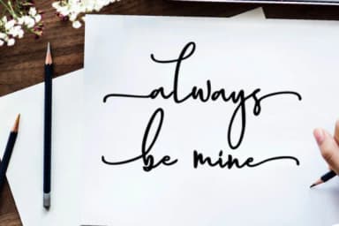 Magnolia Hand Font by luckytype.font — Script Handwritten Font — thumbnail 8