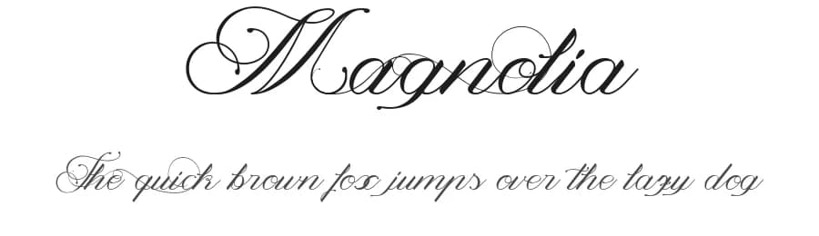 Magnolia by Maelle.K | Thomas Boucherie — Script Handwritten Font