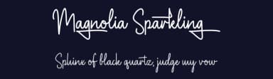Magnolia Sparkling by Allouse Studio — Script Handwritten Font — thumbnail 2