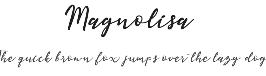 Magnolisa by RT Studio — Script Handwritten Font