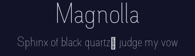 Magnolla by Dxsign Type — Sans Serif Font — thumbnail 2