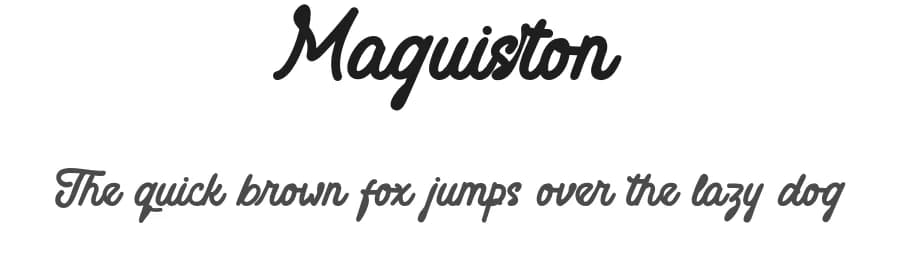 Maguiston by Javatype Studio — Script Handwritten Font — preview 1