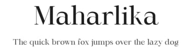 Maharlika by Typeezy — Serif Font — thumbnail 1
