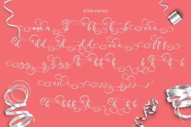 Mahdaleina Font by Thirtypath — Script Handwritten Font — thumbnail 8