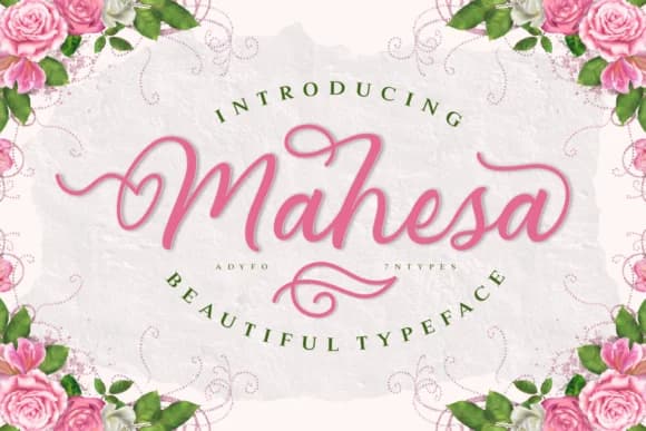 Mahesa Font by Adyfo (7NTypes) — Script Handwritten Font