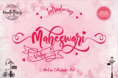 Maheswari Font by creativework69 — Script Handwritten Font — thumbnail 1