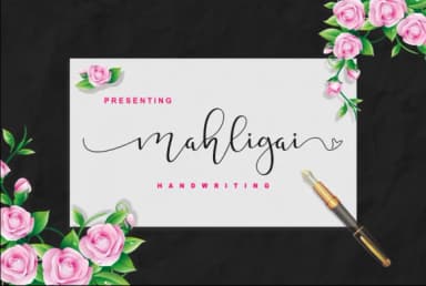 Mahligai Font by Malindo Creative by Malindo Creative — Script Handwritten Font — thumbnail 1