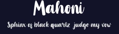 Mahoni by Dikas Studio — Script Handwritten Font — thumbnail 2