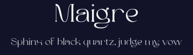 Maigre by Prioritype Co — Sans Serif Font — thumbnail 2