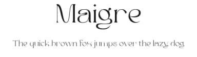 Maigre by Prioritype Co — Sans Serif Font — thumbnail 1