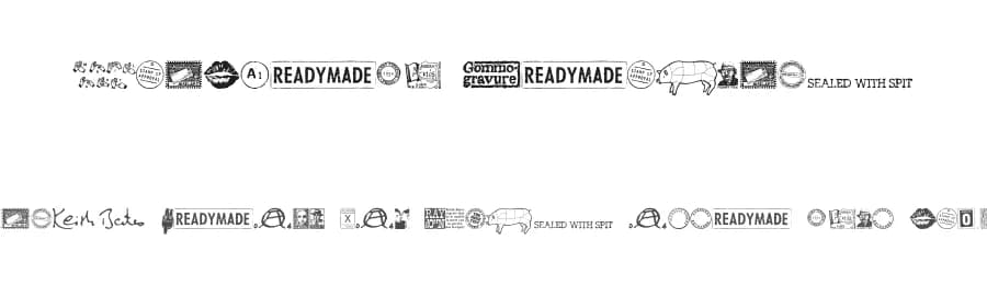 MailArt Graphics by K-Type — Dingbats Font