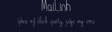 MaiLinh by hereisjonas — Script Handwritten Font — thumbnail 2