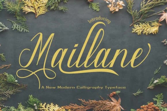 Maillane Font by faisal_Alfaraby — Script Handwritten Font