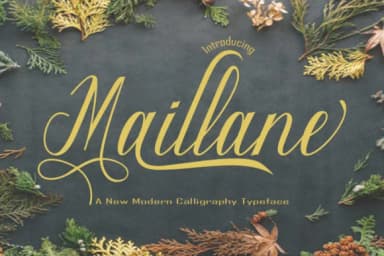 Maillane Font by faisal_Alfaraby — Script Handwritten Font — thumbnail 1