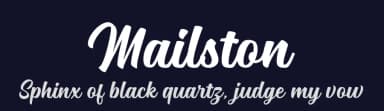 Mailston by Supotype Studio — Script Handwritten Font — thumbnail 2