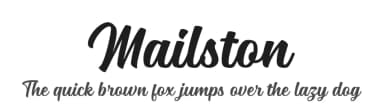 Mailston by Supotype Studio — Script Handwritten Font — thumbnail 1