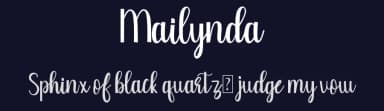 Mailynda by SharkStudio — Script Handwritten Font — thumbnail 2