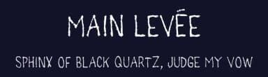 Main levée by Judzign — Script Handwritten Font — thumbnail 2