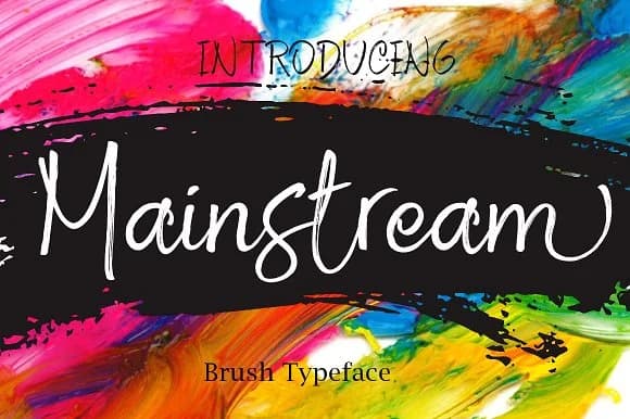 Mainstream Font by Byuly Ayika — Script Handwritten Font