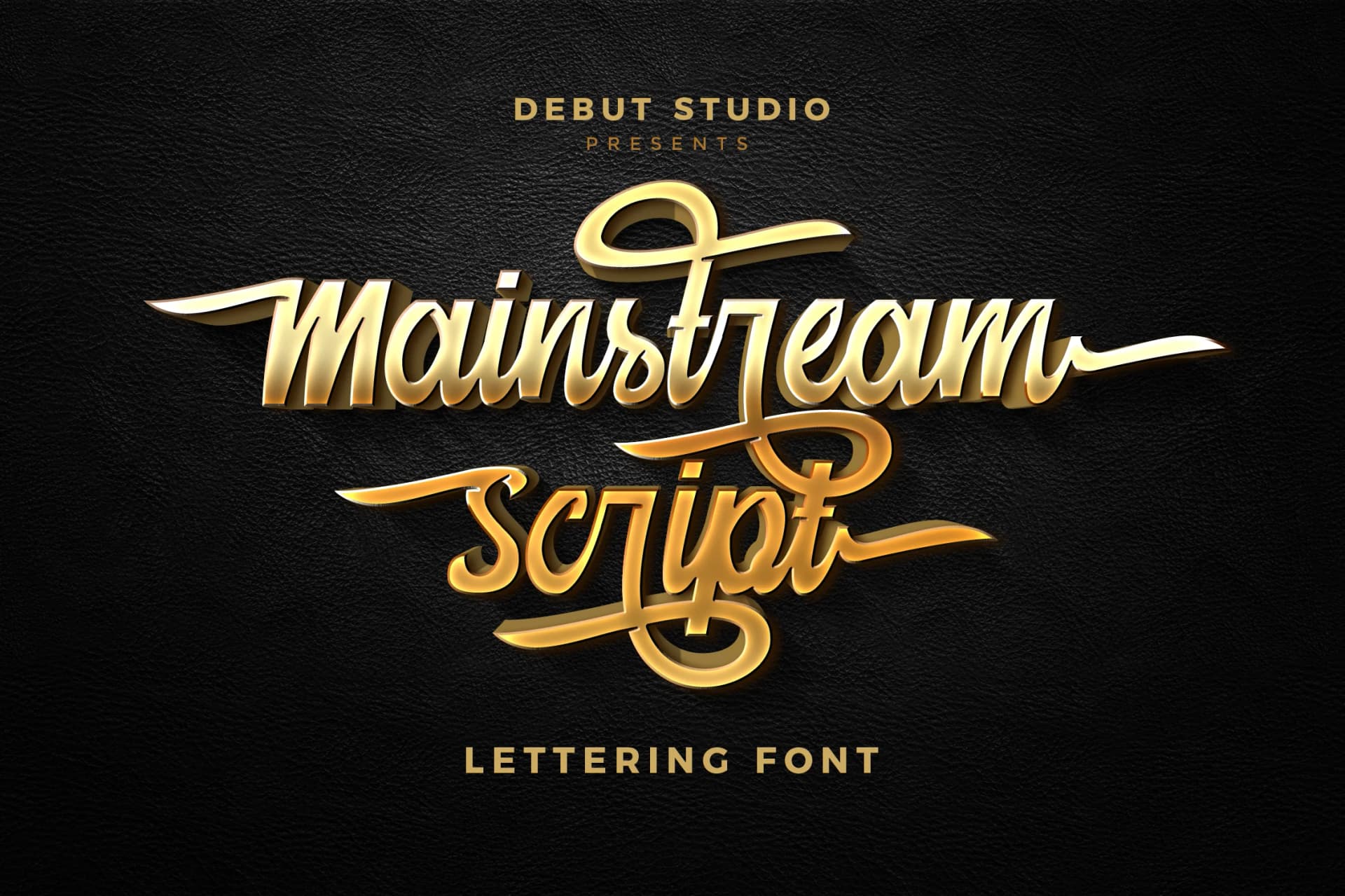 Mainstream Font by Debut Studio by Debut Studio — Script Handwritten Font