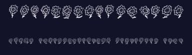 FE Majas Flowers by Font Environment — Dingbats Font — thumbnail 2
