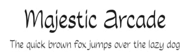 Majestic Arcade by MJType — Script Handwritten Font — thumbnail 1