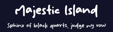Majestic Island by MJType — Script Handwritten Font — thumbnail 2