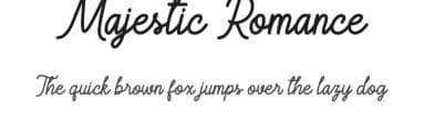 Majestic Romance by madeDeduk — Script Handwritten Font — thumbnail 1