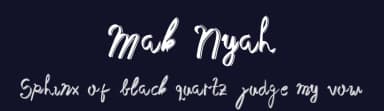 Mak Nyah by Nariswari Creative — Script Handwritten Font — thumbnail 2