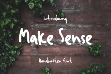 Make Sense Font by pandastock — Script Handwritten Font — thumbnail 2