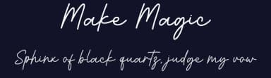 Make Magic by Nirmala Creative — Script Handwritten Font — thumbnail 2