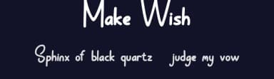 Make Wish by Achmad Yani — Script Handwritten Font — thumbnail 2